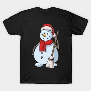 Snowman Winter Snow Christmas Xmas 2 T-Shirt